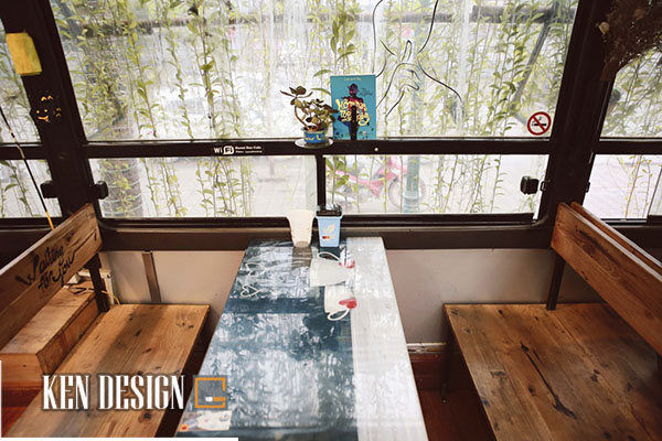 thiết kế quán cafe độc đáo